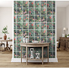 Illusion - M899-04 - Rozen/Ruit Groen/Roze