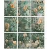Illusion - M899-05 - Rozen/Ruit Groen/Geel