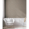 Hotel Luxe - 100096AH - Textured Marble Cappuccino/Gold