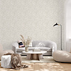 Hotel Luxe - 100097AH - Textured Marble Ivory/Champagne