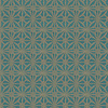 Hotel Luxe - 100111AH - Moorish Mosaic Teal/Gold