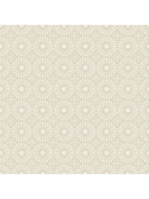 Hotel Luxe - 100115AH - Symmetrical Chic Ivory/Silver
