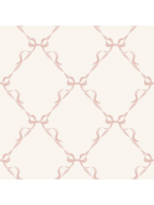 Adventure Awaits - 14032 - Tied With a Bow Cream/Pink Adventure Awaits - 14032 - Tied With a Bow Cream/Pink