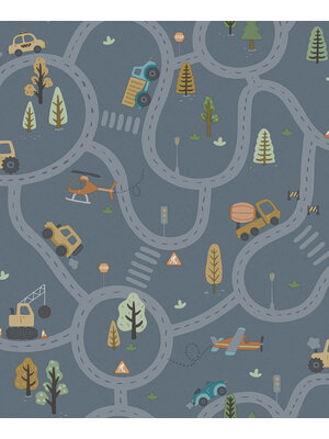 Adventure Awaits - 14083 - Roundabout Road Denim Blue