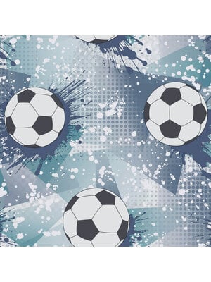 Adventure Awaits - 14093 - Football Frenzy Navy/Teal