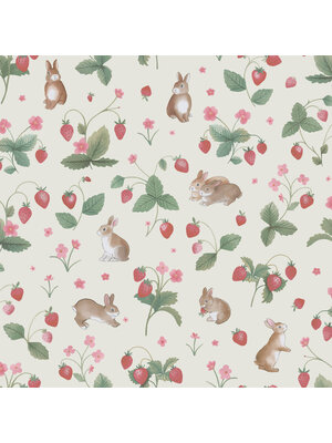 Adventure Awaits - 14140 - Bunnies & Berries Cream/Multi