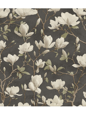 Dutch Wallcoverings FC Eleganza- Petalina Charcoal - 36403 Dutch Wallcoverings FC Eleganza- Petalina Charcoal - 36403