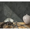 Loft Behang met 3D hexagon print - 34161 Loft Behang met 3D hexagon print - 34161