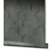 Loft Behang met 3D hexagon print - 34161 Loft Behang met 3D hexagon print - 34161