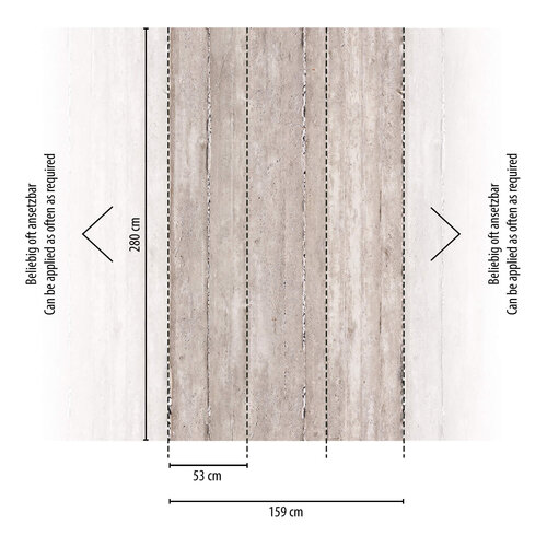 2,8m x 159cm