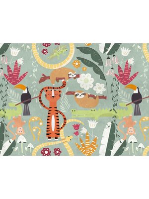 Livingwalls The Wall oranje behang | 383031 Livingwalls The Wall oranje behang | 383031