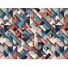 Livingwalls The Wall blauw behang | 382871