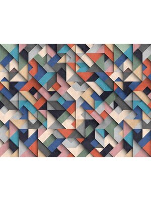 Livingwalls The Wall blauw behang | 382871 Livingwalls The Wall blauw behang | 382871