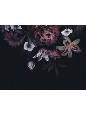Livingwalls The Wall zwart behang | 382791