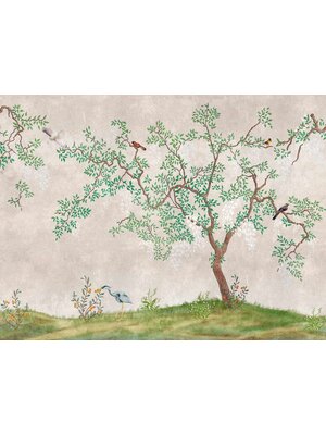 Livingwalls The Wall groen behang | 382331 Livingwalls The Wall groen behang | 382331