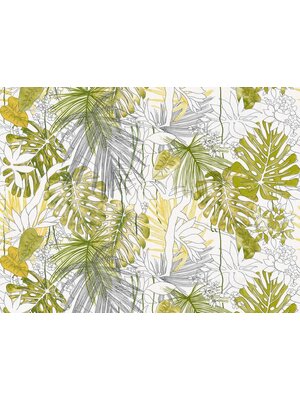 Livingwalls The Wall groen behang | 382321 Livingwalls The Wall groen behang | 382321