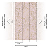 Livingwalls The Wall roze behang | 382801