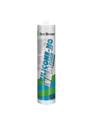 Den Braven Zwaluw Siliconenkit-No + Sanitary - Aluminium