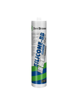 Den Braven Zwaluw Siliconenkit B&B + Sanitary - Wit