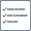 Histor Perfect Base Grondverf - MDF - Wit Histor Perfect Base Grondverf - MDF - Wit