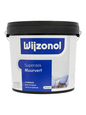 Wijzonol Superdek Muurverf - RAL 9010 Wijzonol Superdek Muurverf - RAL 9010