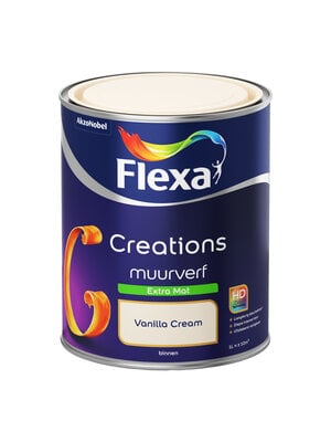 Flexa Creations Muurverf Extra Mat - Vanilla Cream
