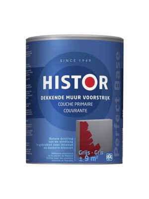 Histor Perfect Base Dekkende Muur Voorstrijk - Grijs Histor Perfect Base Dekkende Muur Voorstrijk - Grijs