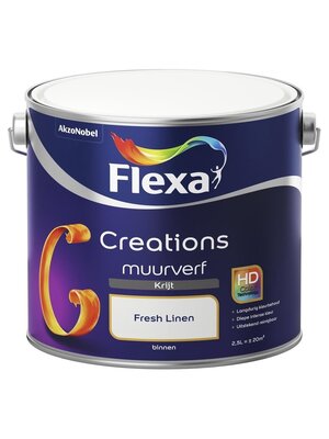 Flexa Creations Muurverf Krijt - Fresh Linen Flexa Creations Muurverf Krijt - Fresh Linen