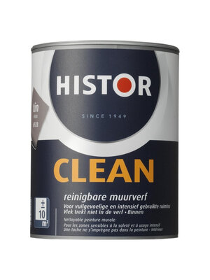 Histor Clean Muurverf - 1 liter - Tin Histor Clean Muurverf - 1 liter - Tin
