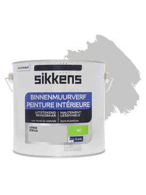Sikkens Binnenmuurverf Mat - 2,5 liter Lichtbeton Sikkens Binnenmuurverf Mat - 2,5 liter Lichtbeton