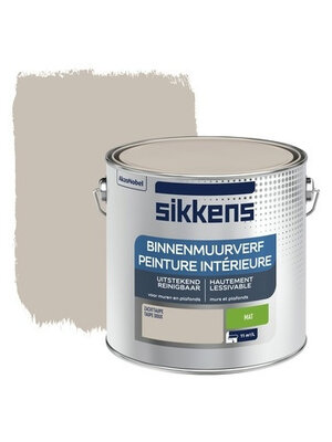 Sikkens Binnenmuurverf Mat - 2,5 liter Zachttaupe Sikkens Binnenmuurverf Mat - 2,5 liter Zachttaupe