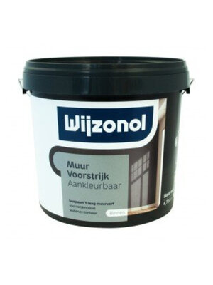 Wijzonol Muurvoorstrijk Aankleurbaar Wijzonol Muurvoorstrijk Aankleurbaar