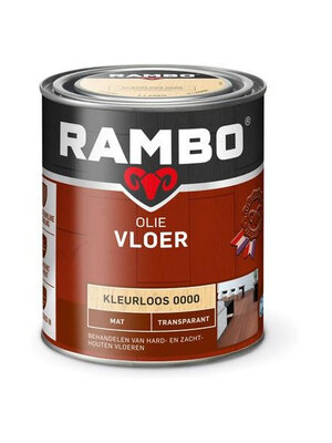 Rambo Vloer Olie Transparant Mat - Blank Rambo Vloer Olie Transparant Mat - Blank