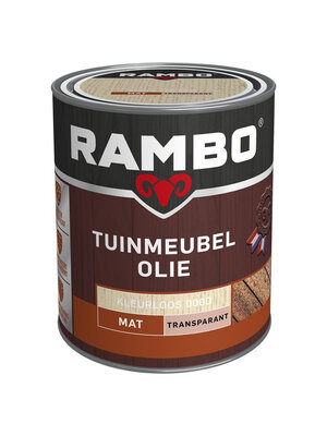 Rambo Tuinmeubel Olie Transparant - 750 ml Blank