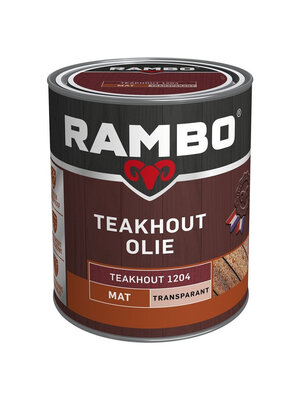 Rambo Teakhout Olie Transparant Rambo Teakhout Olie Transparant