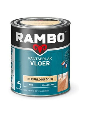 Rambo Pantserlak Vloer Transparant Mat - Blank