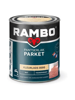 Rambo Pantserlak Parket Transparant Mat - Blank