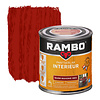 Rambo Pantserlak Interieur Transparant Zijdeglans - Warm mahonie Rambo Pantserlak Interieur Transparant Zijdeglans - Warm mahonie