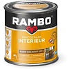 Rambo Pantserlak Interieur Transparant Zijdeglans - Warm walnoot Rambo Pantserlak Interieur Transparant Zijdeglans - Warm walnoot