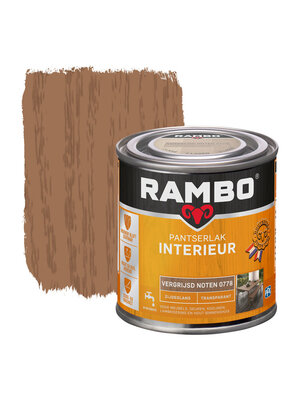Rambo Pantserlak Interieur Transparant Zijdeglans - Vergrijsd noten