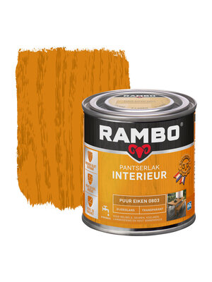 Rambo Pantserlak Interieur Transparant Zijdeglans - Puur eiken