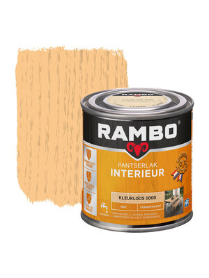 Rambo Pantserlak Interieur Transparant Mat - Blank Rambo Pantserlak Interieur Transparant Mat - Blank