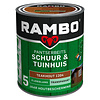 Rambo Pantserbeits Schuur & Tuinhuis Zijdeglans Transparant - Teakhout Rambo Pantserbeits Schuur & Tuinhuis Zijdeglans Transparant - Teakhout