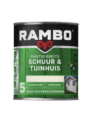 Rambo Pantserbeits Schuur & Tuinhuis Zijdeglans Dekkend - Antraciet Rambo Pantserbeits Schuur & Tuinhuis Zijdeglans Dekkend - Antraciet