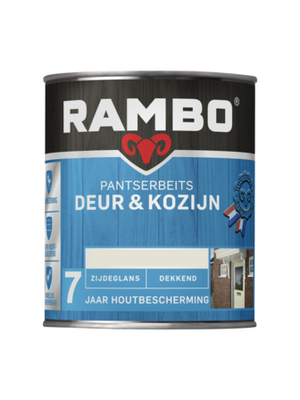Rambo Pantserbeits Deur & Kozijn Zijdeglans Dekkend 750 ml - Rijtuiggroen