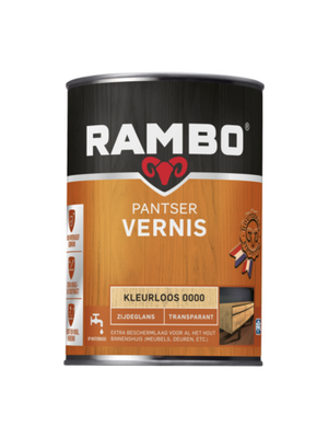 Rambo Pantser Vernis Acryl Zijdeglans Rambo Pantser Vernis Acryl Zijdeglans
