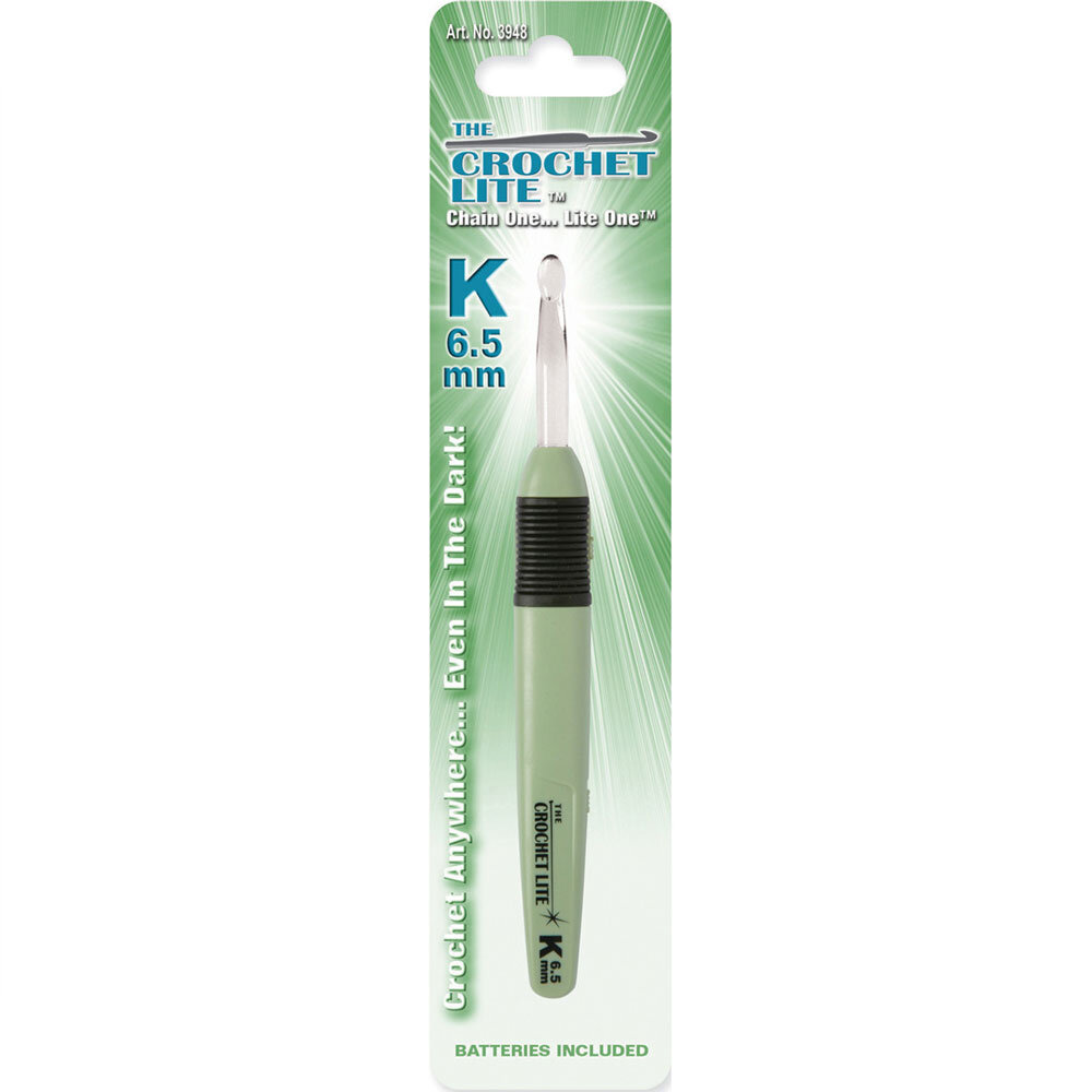 The Crochet Lite The Crochet Lite Haaknaald K 6,5 mm The Crochet Lite The Crochet Lite Haaknaald K 6,5 mm