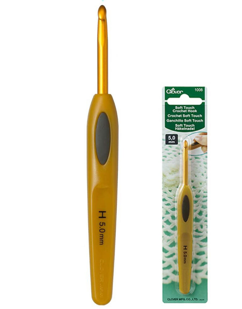 Clover Clover soft touch haaknaald