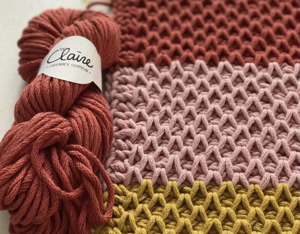Byclaire byClaire chunky cotton 003 raspberry pink Byclaire byClaire chunky cotton 003 raspberry pink