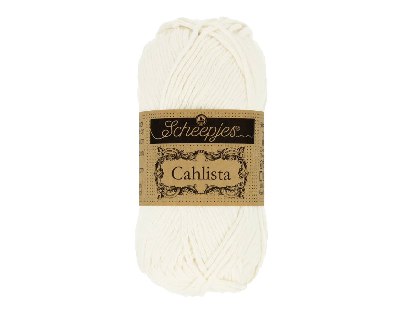 Scheepjes Scheepjes Cahlista 50g - 105 Bridal White Scheepjes Scheepjes Cahlista 50g - 105 Bridal White